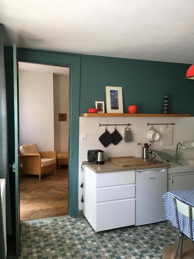 Charmant Appartement Sur Cour, Le Cerisier 巴涅尔德比戈尔 外观 照片